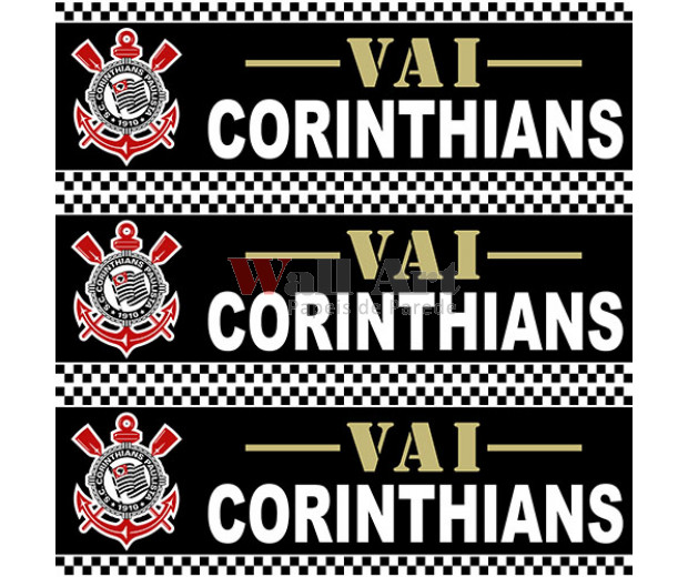 Papel de parede corinthians Border (Time) – Cód. SC 911-01