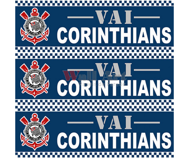 Papel de parede corinthians Border (Time) – Cód. SC 911-02