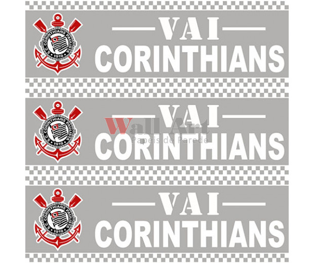 Papel de parede corinthians Border (Time) – Cód. SC 911-03