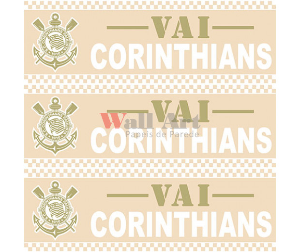 Papel de parede corinthians Border (Time) – Cód. SC 911-04