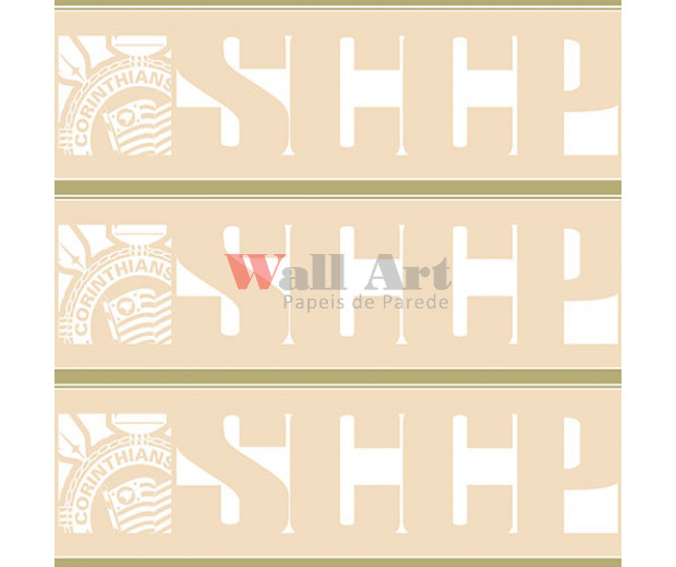 Papel de parede corinthians Border (Time) – Cód. SC 913-05