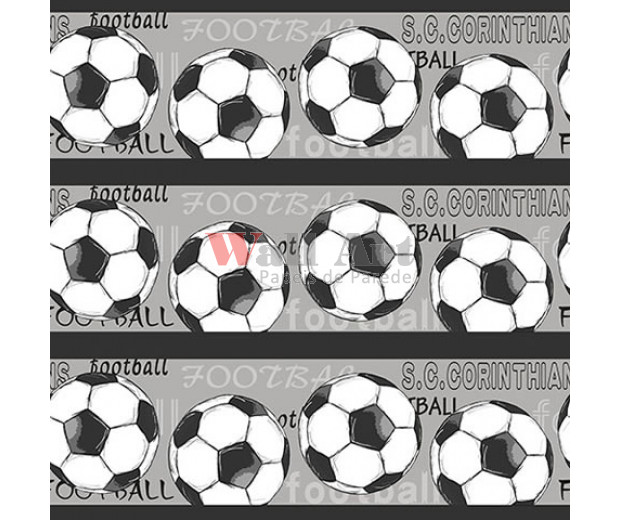 Papel de parede corinthians Border (Time) – Cód. SC 914-02