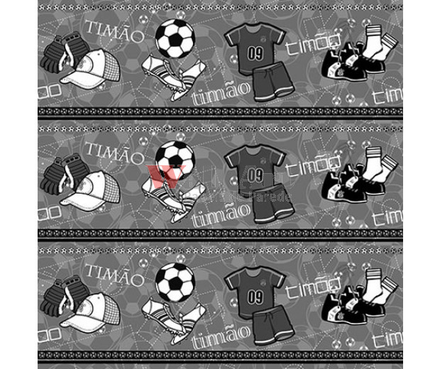 Papel de parede corinthians Border (Time) – Cód. SC 915-03